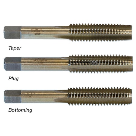 8-32Nc Taper Sst+ Hss Hand Taps Pk 3